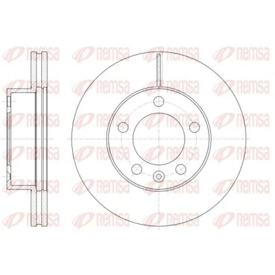 Bilde av REMSA 61475.10 Bremseskiver framaksel 302, 302 28 5 ventilert RENAULT: MASTER 3 Kasten, 3, OPEL: Movano B Minibuss, NISSAN: NV400 Van