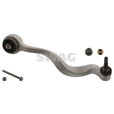 Bilde av SWAG 20 94 0314 Bærebru med tilleggsmateriale støtte / styreledd, lager framaksel høyre, foran Casterstag Aluminium BMW: 5 Touring, Sedan