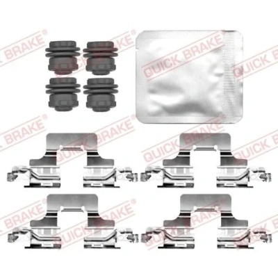 Bilde av QUICK BRAKE 109 0128 Tibehørsett, skivebremse belegg AUDI: A4 B9 Allroad, Sedan, Avant