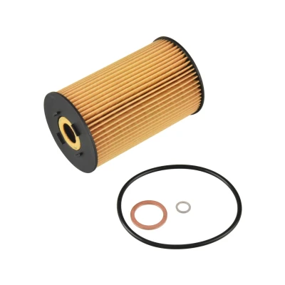 Bilde av FEBI BILSTEIN 176089 Oljefilter med tetningsring Filterinnsats MERCEDES BENZ: NG