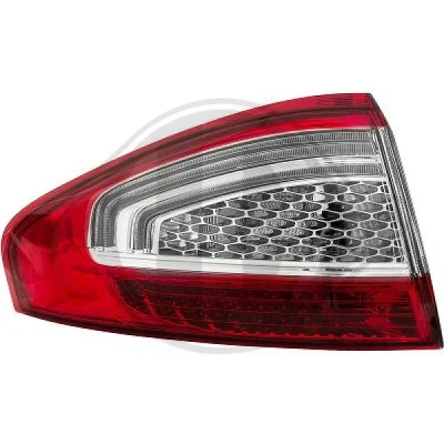 Bilde av DIEDERICHS 1428191 Baklykter venstre ytre del PY21W, LED uten pæreholder FORD: MONDEO 4 Stufenheck