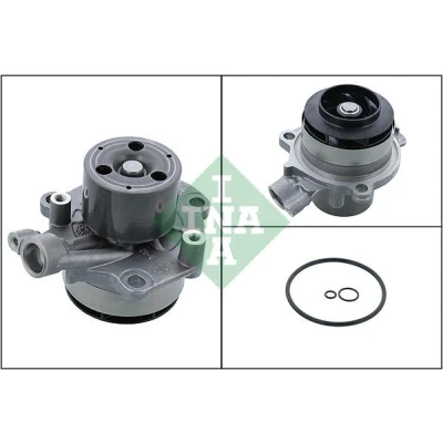Bilde av INA 538 0983 10 vannpumpe uten integrert kontroller, med tetning kan styres for tannremdrift AUDI: A4 B8 Avant, Sedan, A3 Sportback