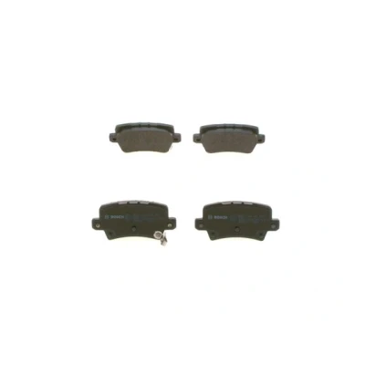 Bilde av BOSCH 0 986 494 249 Bremseklosser Low Metallic med akustisk slitasjevarsel antihyle blikk, montageanvisning HONDA: CIVIC 8 Hatchback