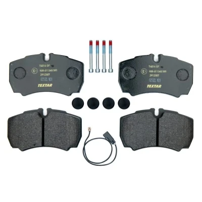 Bilde av TEXTAR 2912307 Bremseklosser inkl. slitasjevarselkontakt FORD: Transit Mk6 Van, Minibuss, Flatvogn lastebil/Chassis