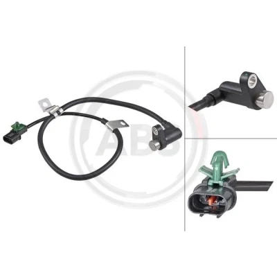 Bilde av A.B.S. 31906 ABS sensor passiv 730 svart