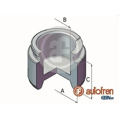 Bilde av AUTOFREN SEINSA D025726 Stempel, bremseklave 30 bakaksel ATE