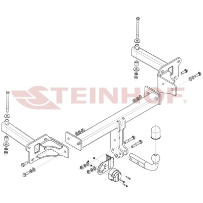 Bilde av Tilhengerfeste, standard Subar tribeca (b9), subaru