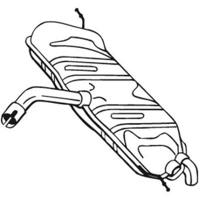 Bilde av sluttlyddemper, vw golf vi, plus v, 5K6253609D, 5K6253609L