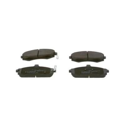 Bilde av BOSCH 0 986 424 810 Bremseklosser Low Metallic med akustisk slitasjevarsel antihyle blikk HYUNDAI: Matrix