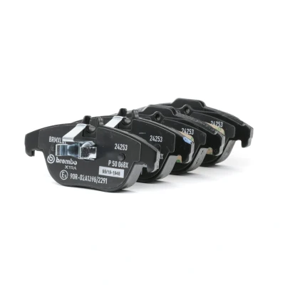 Bilde av BREMBO P 50 068X Bremseklosser klargjort for slitasjeindikator uten tilbehør MERCEDES BENZ: C Klasse T modell, Sedan, E Coupé