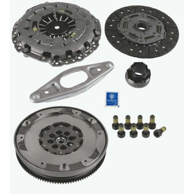 Bilde av SACHS 2290 601 151 Clutch med clutchtrykkplate, dobbeltmassesvinghjul, svinghjulskruer clutchplate, utløserlager 240 BMW: 3 Touring