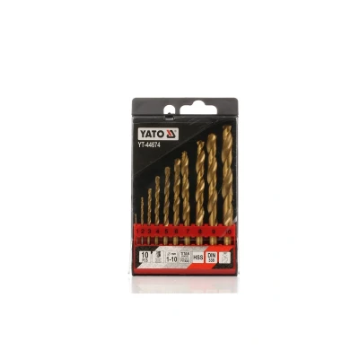 Bilde av YATO YT 44674 Metallspiralbor sett 1, 2, 3, 4, 5, 6, 7, 8, 9, 10 1