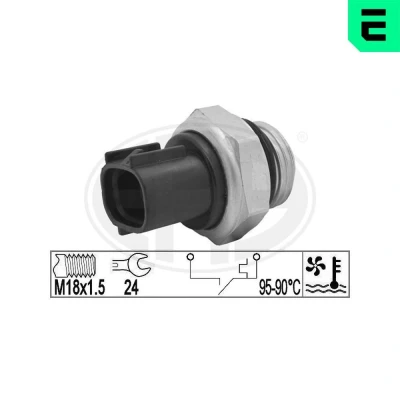 Bilde av ERA 330957 Temperaturbryter, radiator ventilator M18 x 1,5