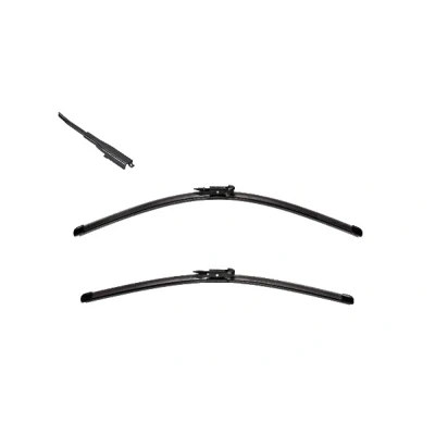 Bilde av Vindusvisker Valeo Silencio X.trm, Flat Blade Set 574342 foran Rammeløs Top Lock BMW: 1 Hatchback, Cabrio, Coupé
