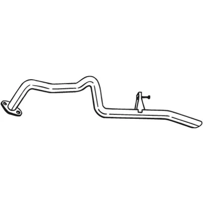 Bilde av Eksosrør, Bak, toyota fj cruiser, land cruiser prado, 1743030040, 1743030041