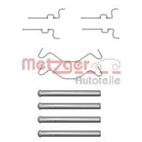 Bilde av METZGER 109 1683 Tibehørsett, skivebremse belegg TOYOTA: RAV4 II SUV, Corolla IX Station Wagon, Yaris I Hatchback