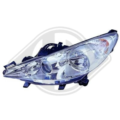 Bilde av DIEDERICHS Priority Parts 4226082 Frontlykter PEUGEOT: 207 Hatchback
