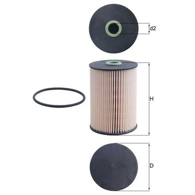 Bilde av Drivstoffilter MAHLE ORIGINAL KX 228D