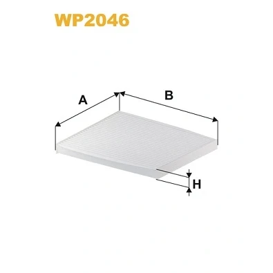 Bilde av Kupefilter WIX FILTERS WP2046
