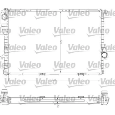 Bilde av VALEO 734277 Radiator Aluminium 650 438 34 Kjøleribber satt sammen mekanisk BMW: 5 Touring, Sedan, 7
