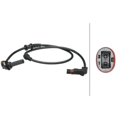 Bilde av HELLA 6PU 012 679 501 ABS sensor aktiv 2 680 MERCEDES BENZ: E Klasse T modell, Sedan