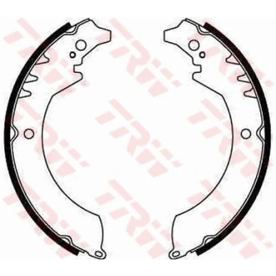 Bilde av TRW GS8251 Bremsesko 254 45 AKEBONO DAIHATSU: Rocky SUV