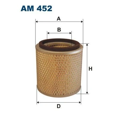 Bilde av FILTRON AM 452 Luftfilter 163 154 Filterinnsats OPEL: Campo