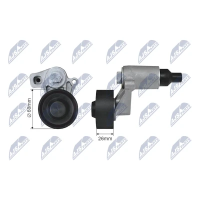 Bilde av Strammerull, kilerem med ribber citroën, fiat, lancia, peugeot, suzuki OE 5751.30, 9618888480, 9623001280