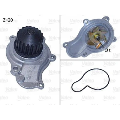 Bilde av VALEO 506605 Vannpumpe med tetning uten deksel CHRYSLER: Voyager 4, / Grand 3