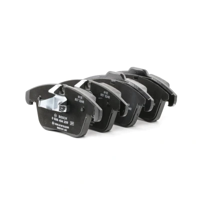 Bilde av BOSCH 0 986 494 209 Bremseklosser Low Metallic med antihyle blikk, kolbleklips JAGUAR: XF Sedan, Sportbrake, XJ Sedan