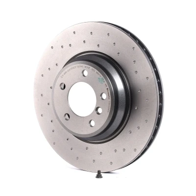 Bilde av BREMBO 09.A599.1X Bremseskiver 348 30 5 perforert / ventilert belagt høy karbon med skruer BMW: 3 Sedan, Touring, X1