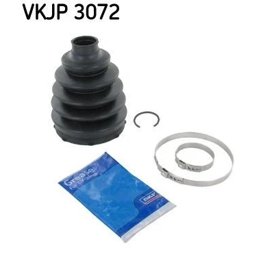 Bilde av SKF VKJP 3072 Drivakselmansjett 129 Termoplast VOLKSWAGEN: Transporter 5, 5 Bus, Caddy 3, AUDI: Q5, A4 B8 Avant, A6 C7 Avant