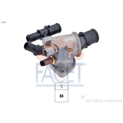 Bilde av FACET 7.8497 Termostat 88 Made in Italy OE Equivalent med tetning