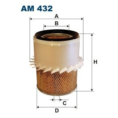 Bilde av Luftfilter, daihatsu rocky hard top, soft taft, wildcat/rocky, 17801 72010, 87303, 87304, 87711