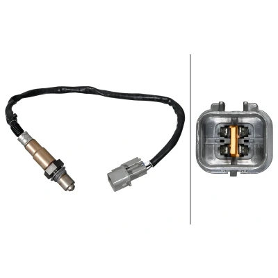 Bilde av HELLA 6PA 358 221 431 Lambdasonde oppvarmet HYUNDAI: i20 I Hatchback, i10 II I, KIA: RIO 3, Picanto