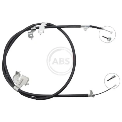 Bilde av A.B.S. K12064 Bremsekabel 2440 Trommelbrems NISSAN: NP300 Navara Pick up