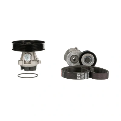 Bilde av GATES KP16PK1320 vannpumpe + kileremsett med ThermalPro OPEL: Meriva A