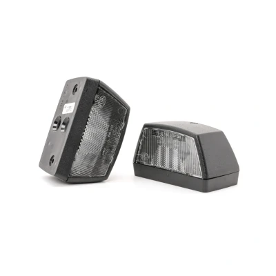 Bilde av HELLA 2KA 003 389 061 Nummerskiltlys R10W Halogen bak, venstre, høyre med pæreholder uten lyspære