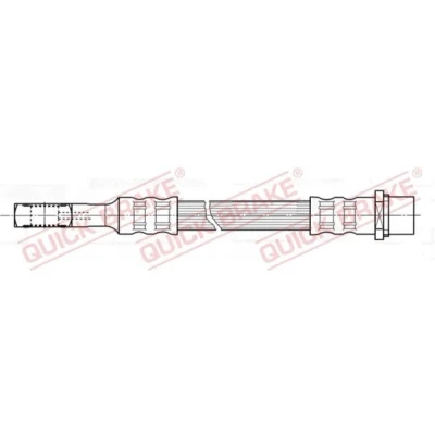 Bilde av Bremseslange, Høyre bakaksel, Venstre opel zafira a minibus, minivan, vauxhall astra mk iv, a, 5562079, 5562114, 90498