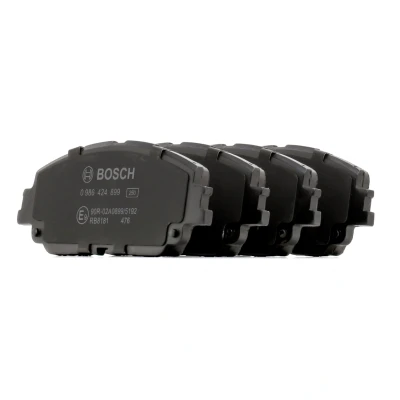 Bilde av BOSCH 0 986 424 899 Bremseklosser Low Metallic med antihyle blikk, montageanvisning TOYOTA: RAV4 V, Camry VIII Sedan