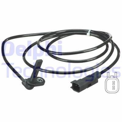 Bilde av Sensor, hjulturtall, bakaksel, Høyre Høyre, opel,vauxhall, 1247798, 1247850, 23136751, 23184156