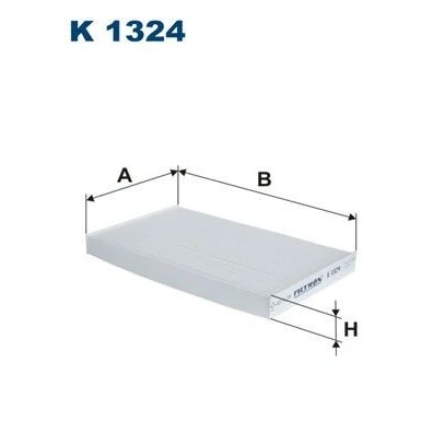 Bilde av FILTRON K 1324 Kupéfilter Partikkelfilter 150 258 25 NISSAN: Leaf I, II, Juke