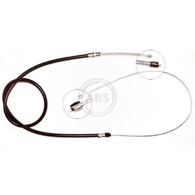 Bilde av A.B.S. K11176 Bremsekabel 1752 Trommelbrems for høyre/venstre ratt