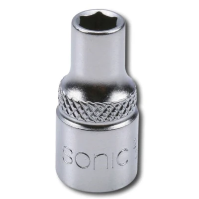 Bilde av SONIC 21507 Pipenøkkelinnsats 1/4tomme innvendig sekskant DIN 3120 , 3124 7 mm Krom vanadium stål