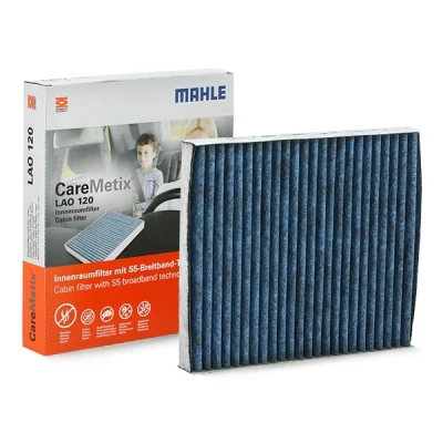Bilde av MAHLE ORIGINAL LAO 120 Kupéfilter Karbonfilter, med antiallergisk virkning, antibakteriell effekt 250,0 216 32,0 CST4624