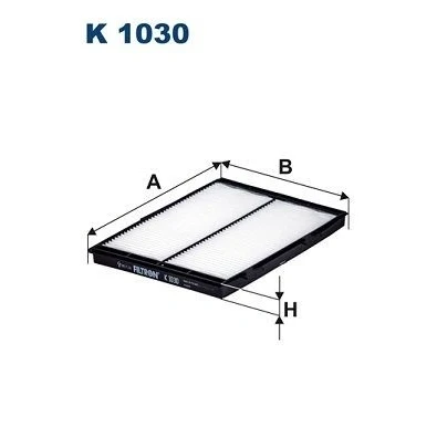 Bilde av FILTRON K 1030 Kupéfilter Partikkelfilter 250 176 18 RENAULT: MEGANE 1