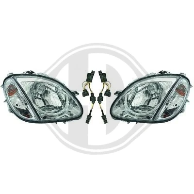 Bilde av DIEDERICHS HD Tuning 1635280 sett hovedfrontlys MERCEDES BENZ: SLK