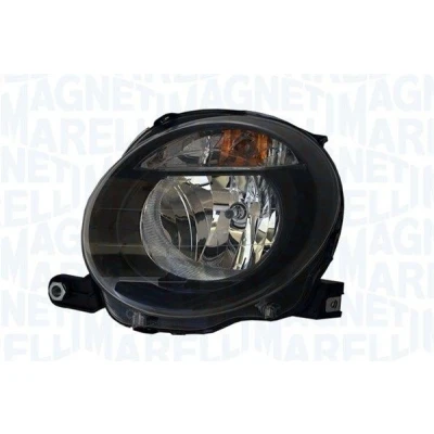 Bilde av MAGNETI MARELLI 712455501139 Frontlykter venstre H7, WY21W Halogen med blinklys, uten fjærnlys for høyrekjøring motor høydejustering hovedlys
