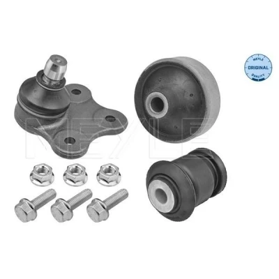 Bilde av MEYLE 616 610 0005 Reparasjonssett, hjulopphengning framaksel venstre, høyre med støtte / styreledd, gummifeste OPEL: Corsa D Hatchback