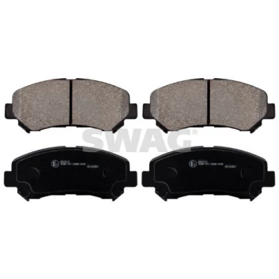 Bilde av SWAG 82 91 6738 Bremseklosser framaksel ekskl. slitasjevarselkontakt NISSAN: Qashqai / Qashqai+2 I, X Trail, I Van